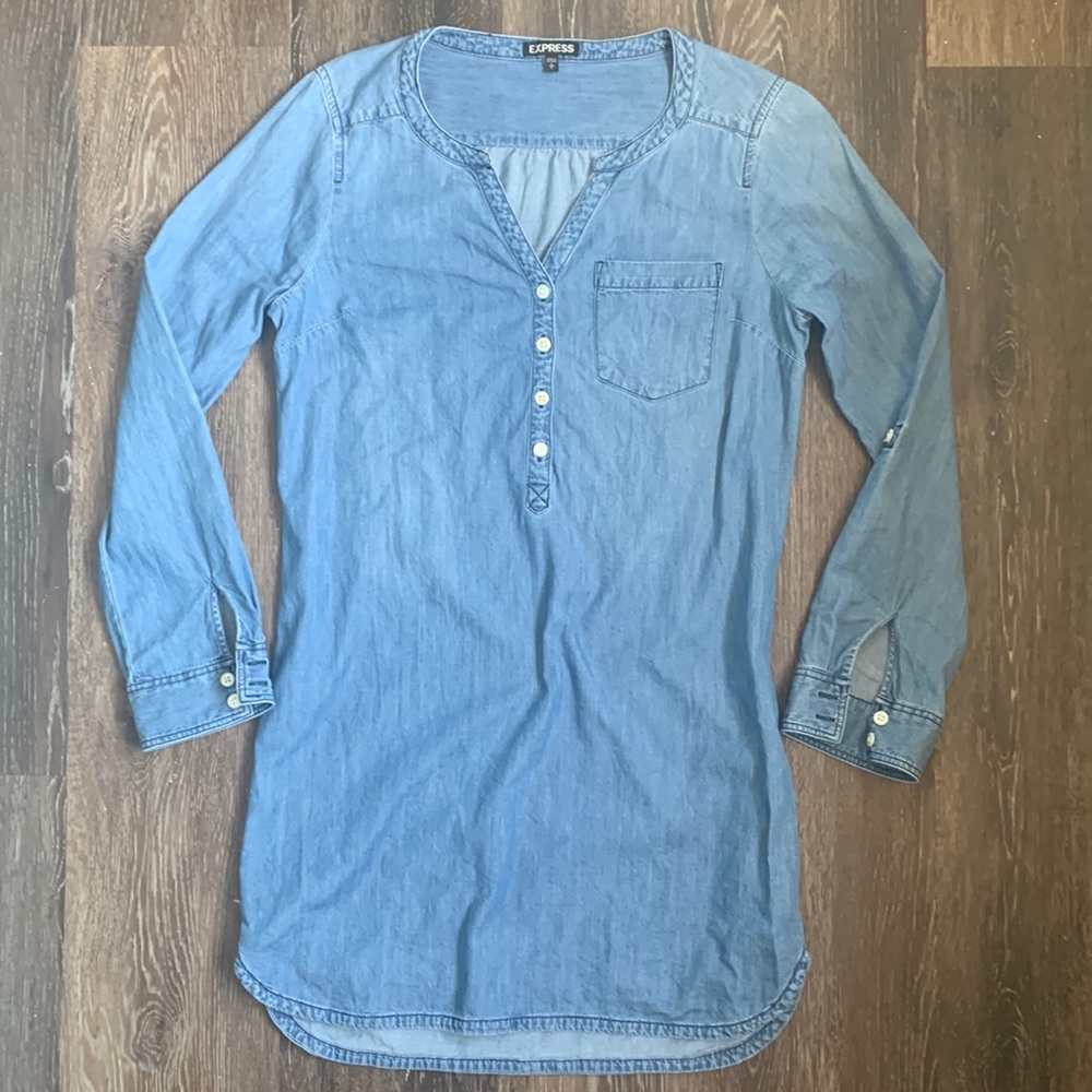Express Denim Tunic